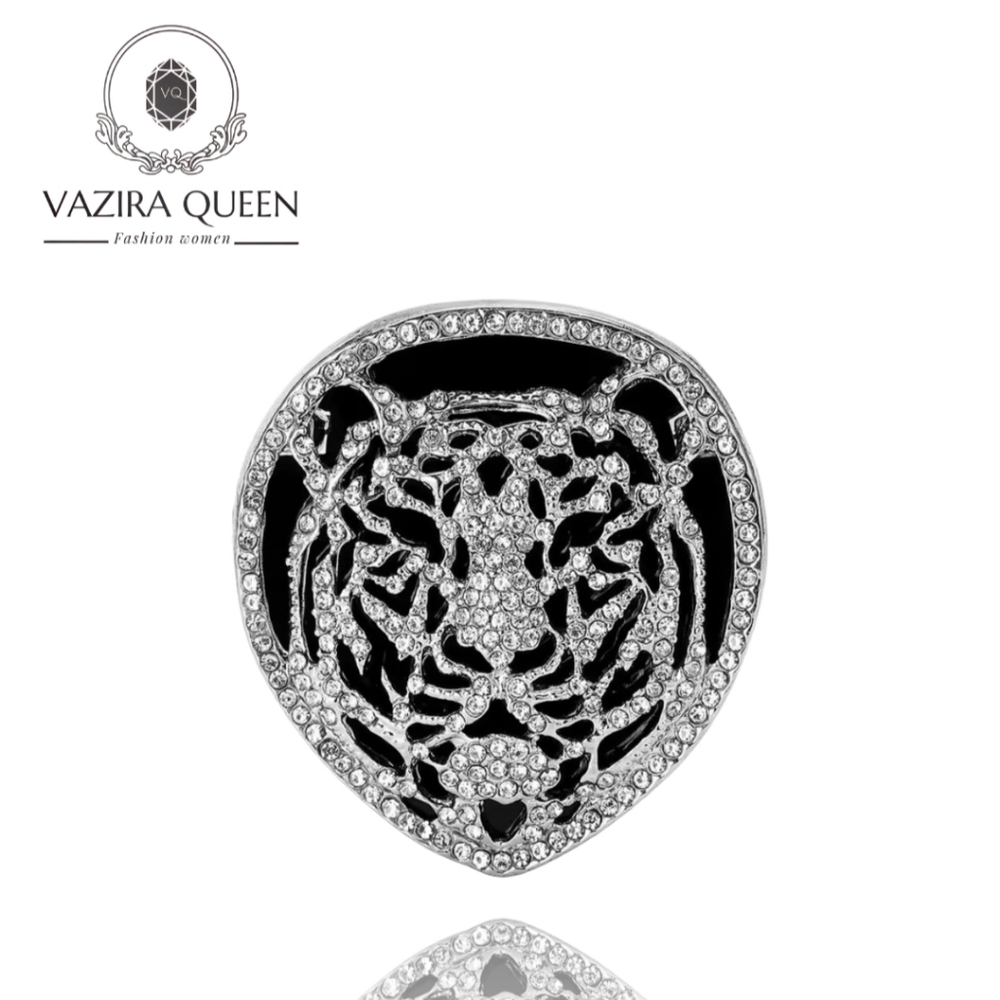 VQ Tiger Brooch